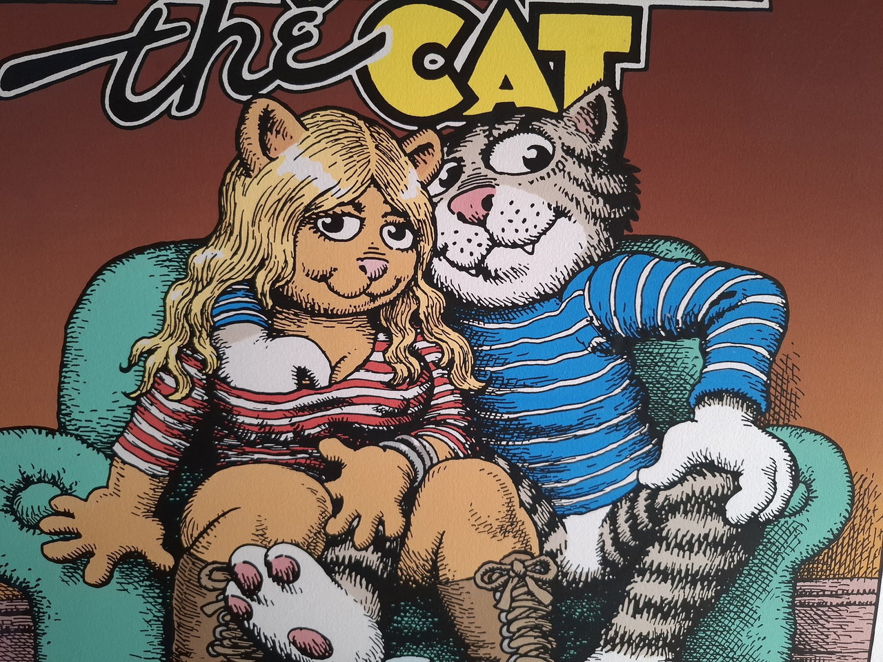 Printing Fritz the cat by Robert Crumb | €1,250 | Whoppah