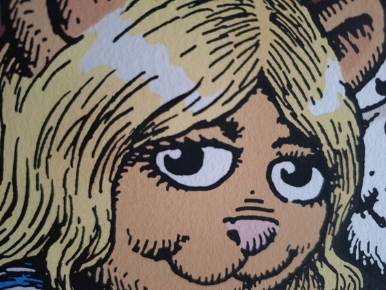 Image 1 of Printing Fritz the cat by Robert Crumb