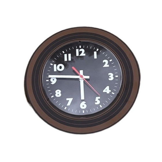 Image 1 of Vintage Weimar plastic wall clock, Germany 1970