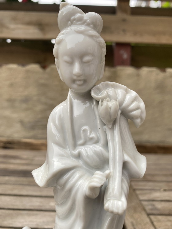 Image 1 of 2x Japanese geisha porcelain