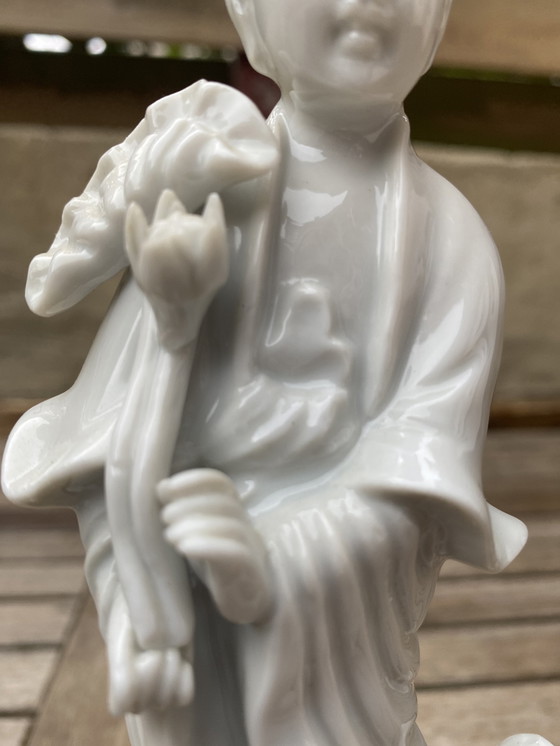 Image 1 of 2x Japanese geisha porcelain