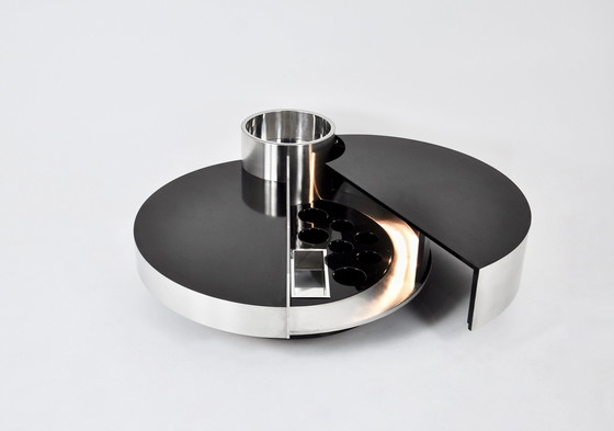 Image 1 of "Harry'S Bar" Coffee Table By Massimo Papiri For Mario Sabot, 1970S