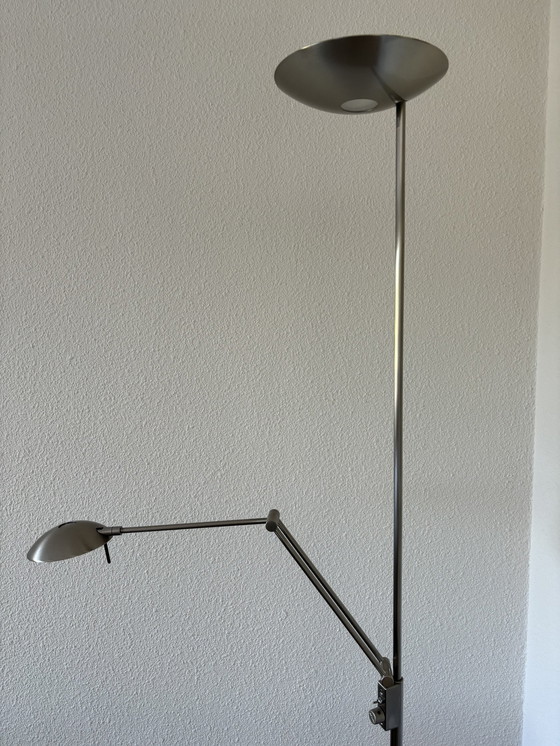 Image 1 of Estiluz Floor Lamp Nickel