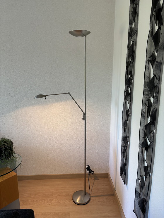 Image 1 of Estiluz Floor Lamp Nickel