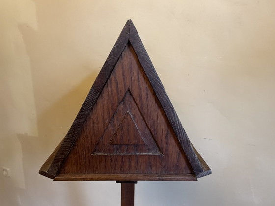 Image 1 of Lectern Bible Standard Oak Antique French