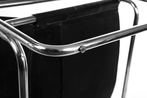 Image 1 of 2x Vintage saddle leather armchairs