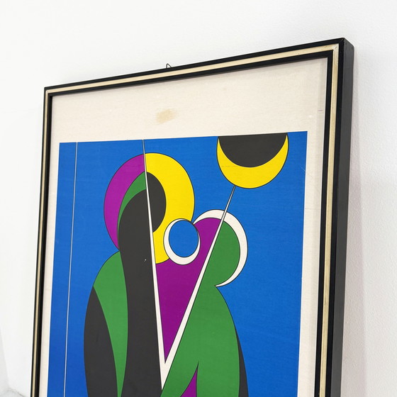 Image 1 of Litografía "Natività" de Corrado Cicognani, años 70