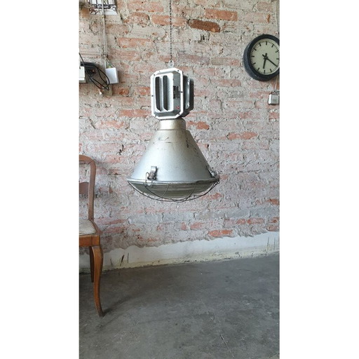 Vintage industrial pendant lamp by Mesko, 1990