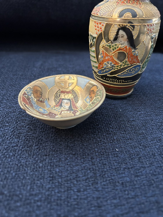 Image 1 of Vase and bowl Chinese pottery