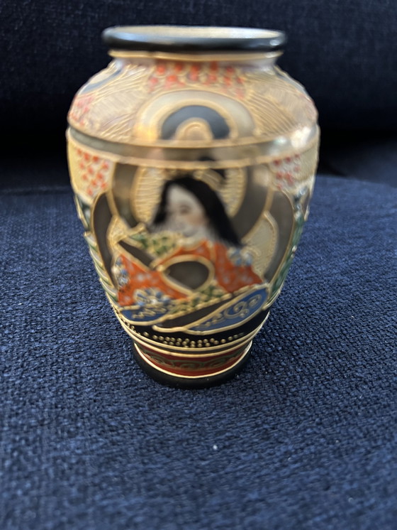 Image 1 of Vase et bol poterie chinoise