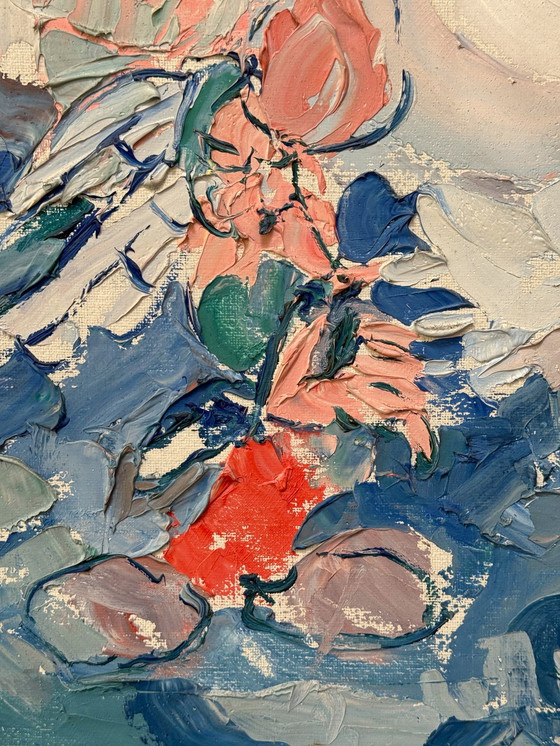 Image 1 of Acrylic Painting Asterix & Obelix 97 x 77 cm