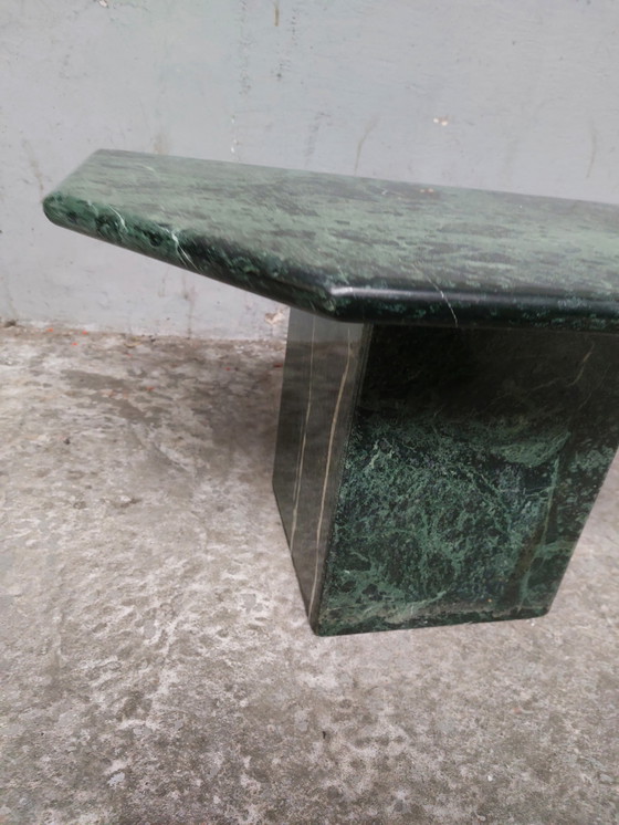 Image 1 of Green Marble Coffee Table