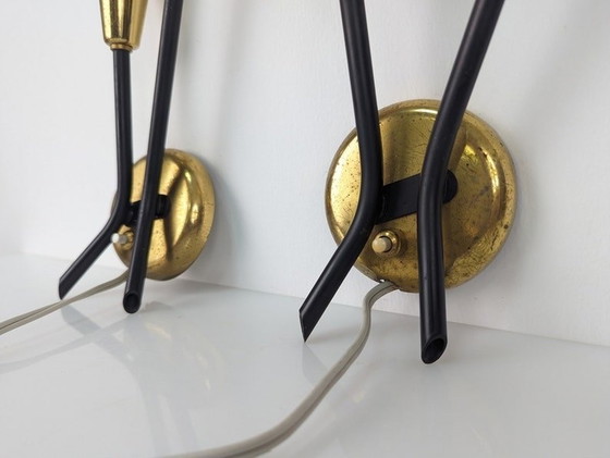 Image 1 of 2X Danish Sconces By Voss Belysning 1950S