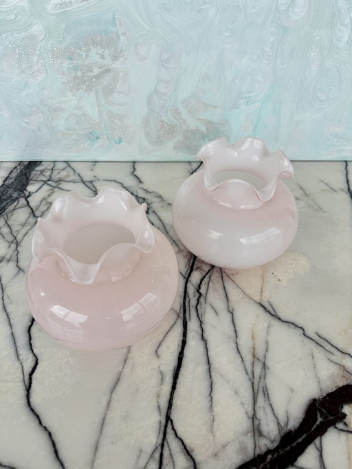 Soft Pink Flower Vases