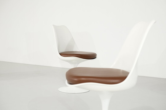 Image 1 of Set Of Chairs Model "Tulipe" By Eero Saarinen For Knoll International, USA 1957.