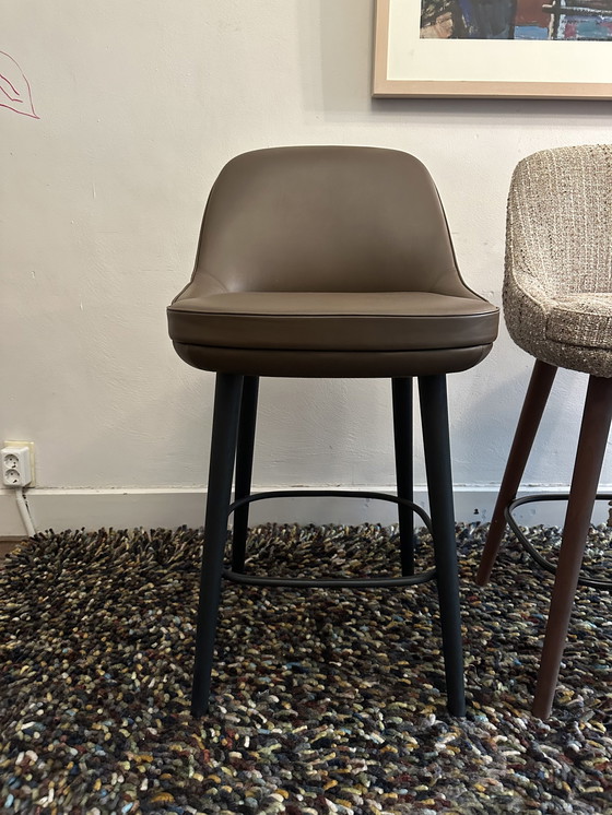 Image 1 of Nieuw 3X Walter Knoll 375 Barkruk 