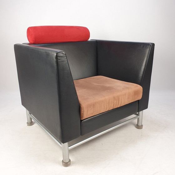 Image 1 of Vintage East Side Lounge Chair by Ettore Sottsass for Knoll, Italy 1980s