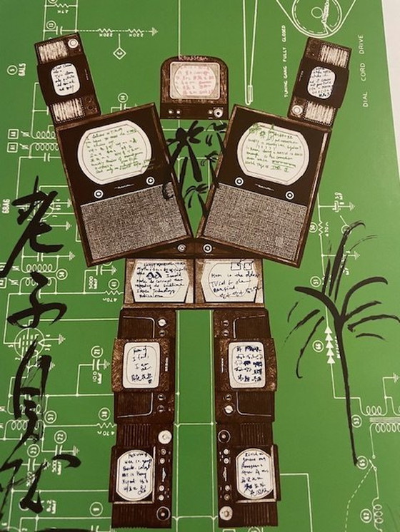 Image 1 of Nam June Paik (1932-2006), Evolución, Revolución, Resolución, 1989 (Rousseau), Copyright Nam June Paik Estate 2010...