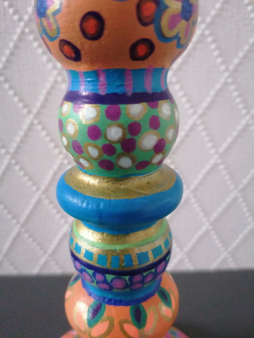 Hand-painted Candlestick