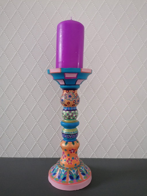 Hand-painted Candlestick