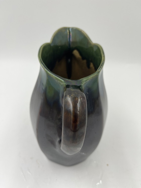 Image 1 of Art Deco jug from La Faïencerie Thulin