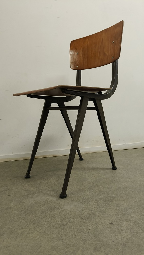 Image 1 of Industrial Vintage Children's Chair School Chair In Style Friso Kramer Marko