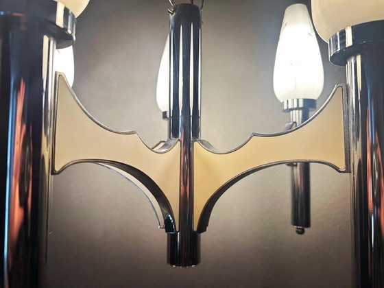 Image 1 of Lampe suspendue vintage Sciolari