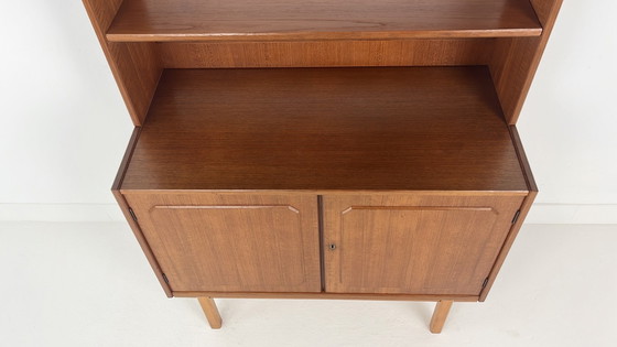 Image 1 of Teak Veneer Buffet Cabinet From Sweden