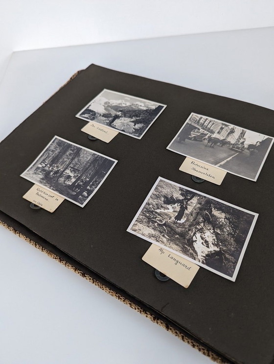 Image 1 of Old Photo Album Of Switzerland Peaks