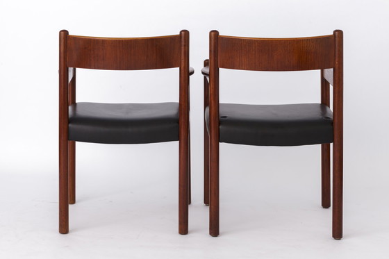 Image 1 of 2 of 12 Vintage Armchairs, 1960s, Danish Teak