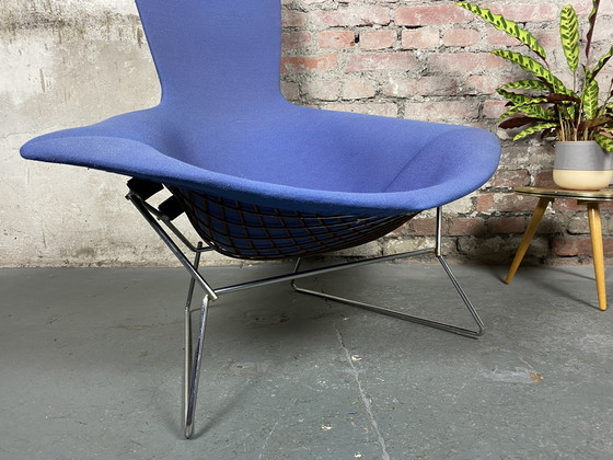 Image 1 of Knoll International Bird Chair with footstool by Harry Bertoia