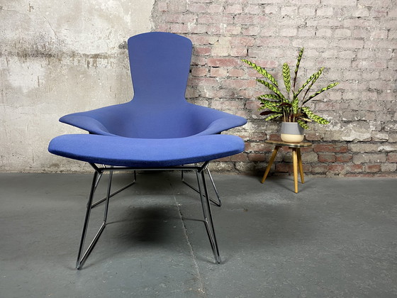 Image 1 of Knoll International Bird Chair with footstool by Harry Bertoia