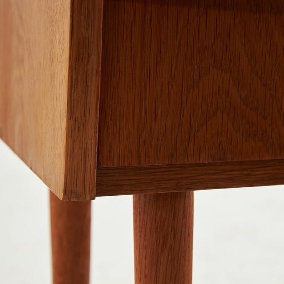 Image 1 of Mk10635 Restored Oak Nightstand