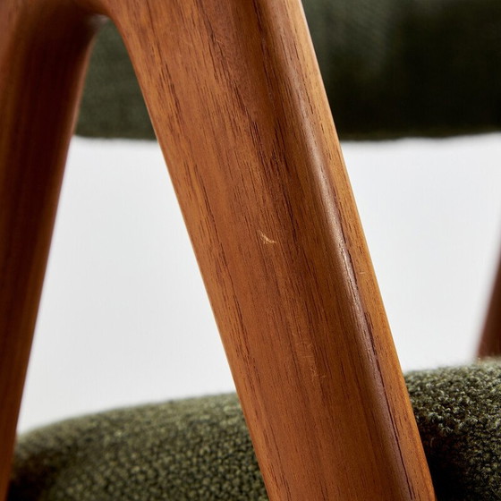 Image 1 of Set of 4 vintage "Compass" teak dining chairs by Kai Kristiansen for SVA Møbler, 1960