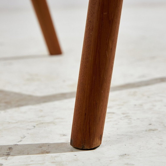 Image 1 of Set of 4 vintage "Compass" teak dining chairs by Kai Kristiansen for SVA Møbler, 1960
