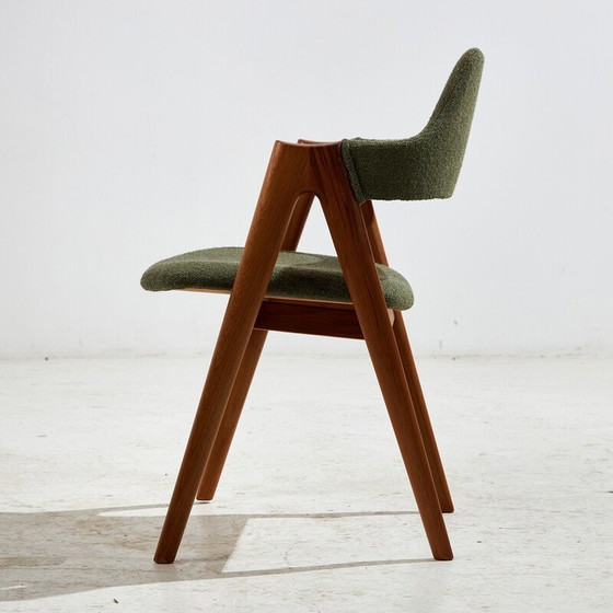 Image 1 of Set of 4 vintage "Compass" teak dining chairs by Kai Kristiansen for SVA Møbler, 1960