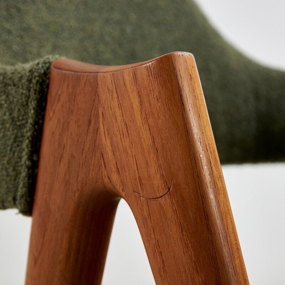 Image 1 of Set of 4 vintage "Compass" teak dining chairs by Kai Kristiansen for SVA Møbler, 1960