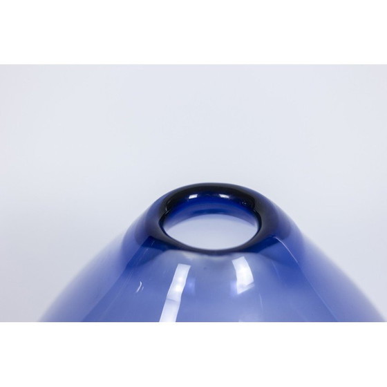 Image 1 of Vintage blown glass vase by Per Lütken for Holmegaard, Denmark 1960s
