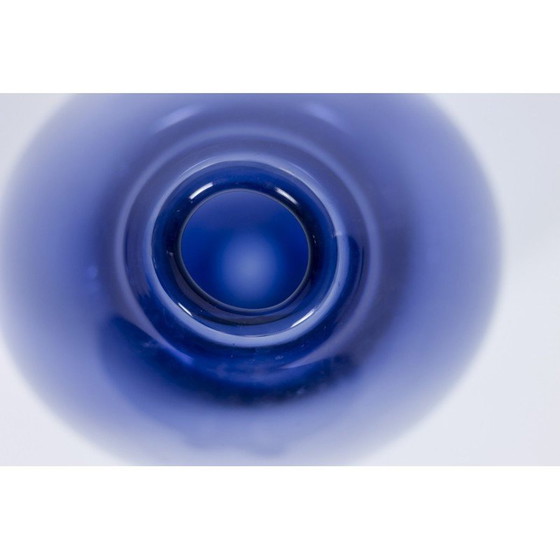 Image 1 of Vintage blown glass vase by Per Lütken for Holmegaard, Denmark 1960s