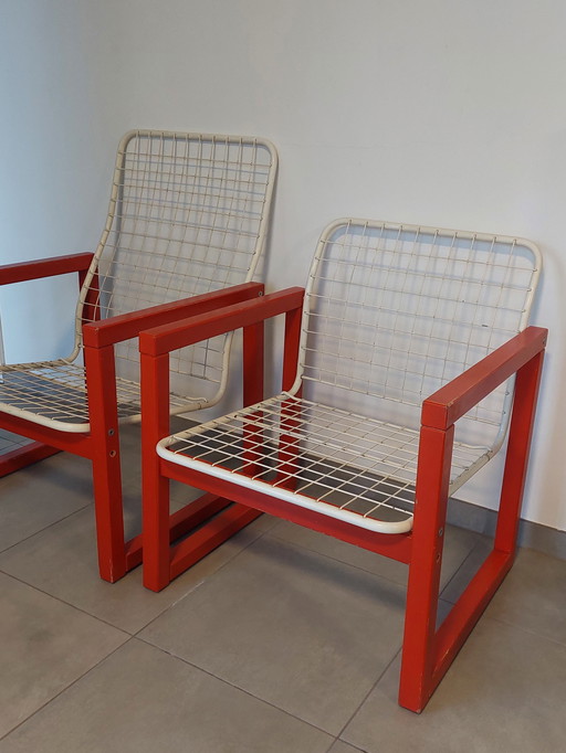 Duo Vintage Ikea Chairs