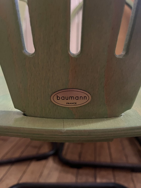 Image 1 of 4x Baumann Chairs model Argos 1980' (in French)