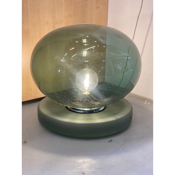 Image 1 of Contemporary Scenographic Green Table Lamp