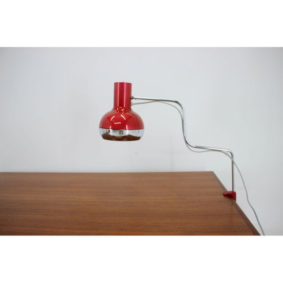 Image 1 of Lampada da tavolo vintage di Josef Hůrka per Napako, Cecoslovacchia 1970