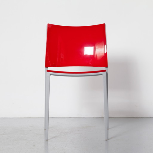 Hola Chair Bontempi Casa Red Stacking