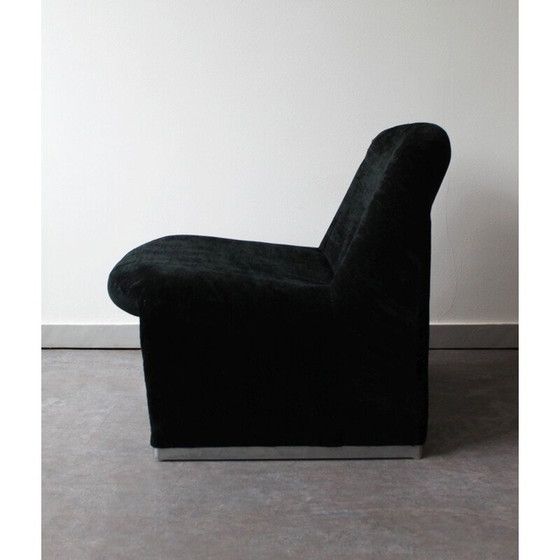 Image 1 of Vintage Alky armchair in thermoformed foam and aluminum by Giancarlo Piretti for Castelli