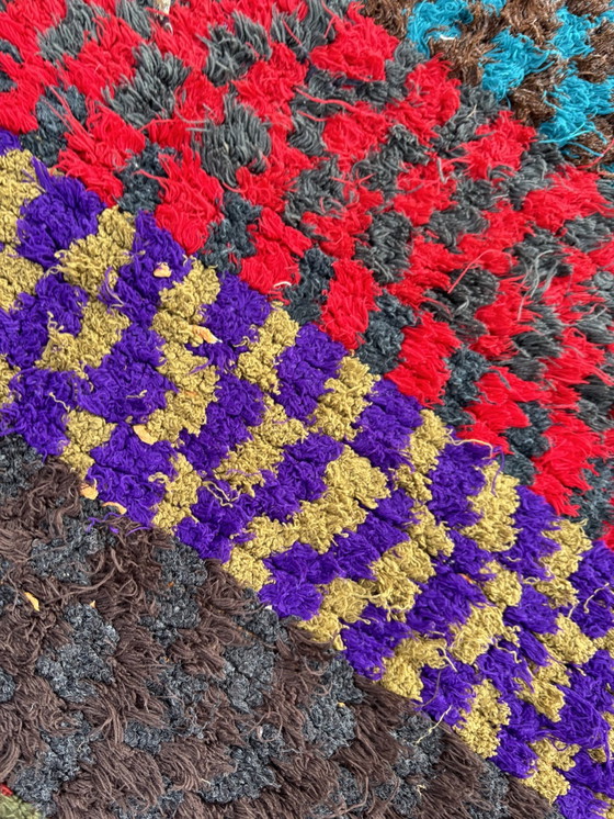 Image 1 of Tappeto berbero marocchino colorato vintage