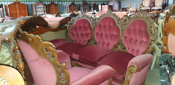 Image 1 of Baroque King's Bench Set