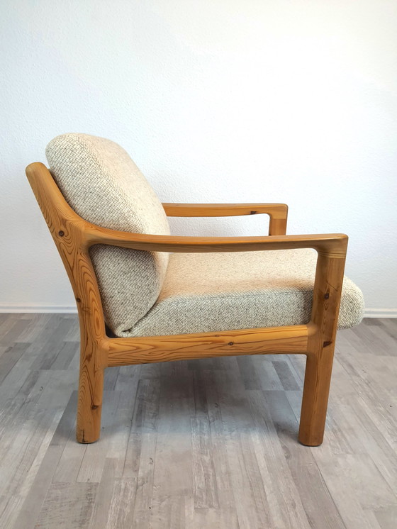 Image 1 of Silkeborg Pine Armchair Easychair Design danois