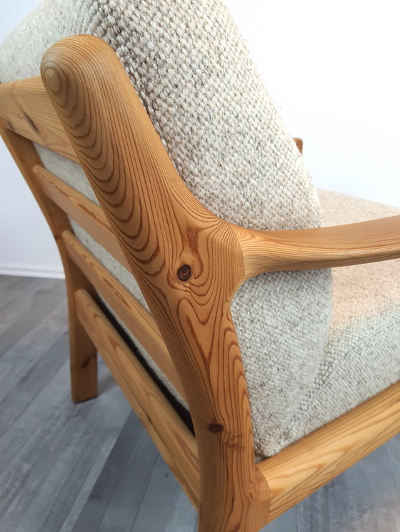 Image 1 of Silkeborg Pine Armchair Easychair Design danois