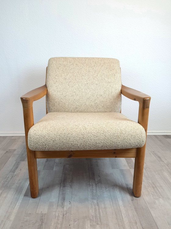 Image 1 of Silkeborg Pine Armchair Easychair Design danois